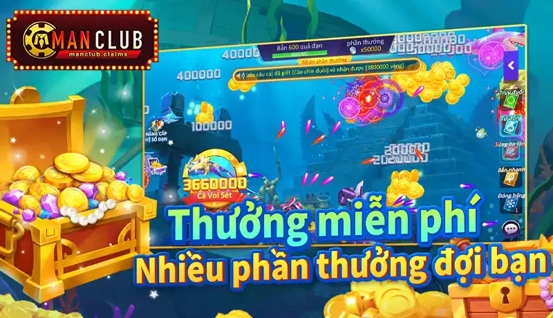 Giới thiệu sơ lược về sảnh game Bắn Cá 999 Manclub